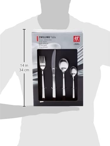 Juego de Cubiertos de Mesa 24 Piezas – Set Elegante de Acero Inoxidable para 6 Personas