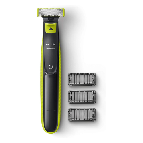 Afeitadora Híbrida OneBlade 360 – Recortadora Eléctrica con Peine Ajustable 5 en 1