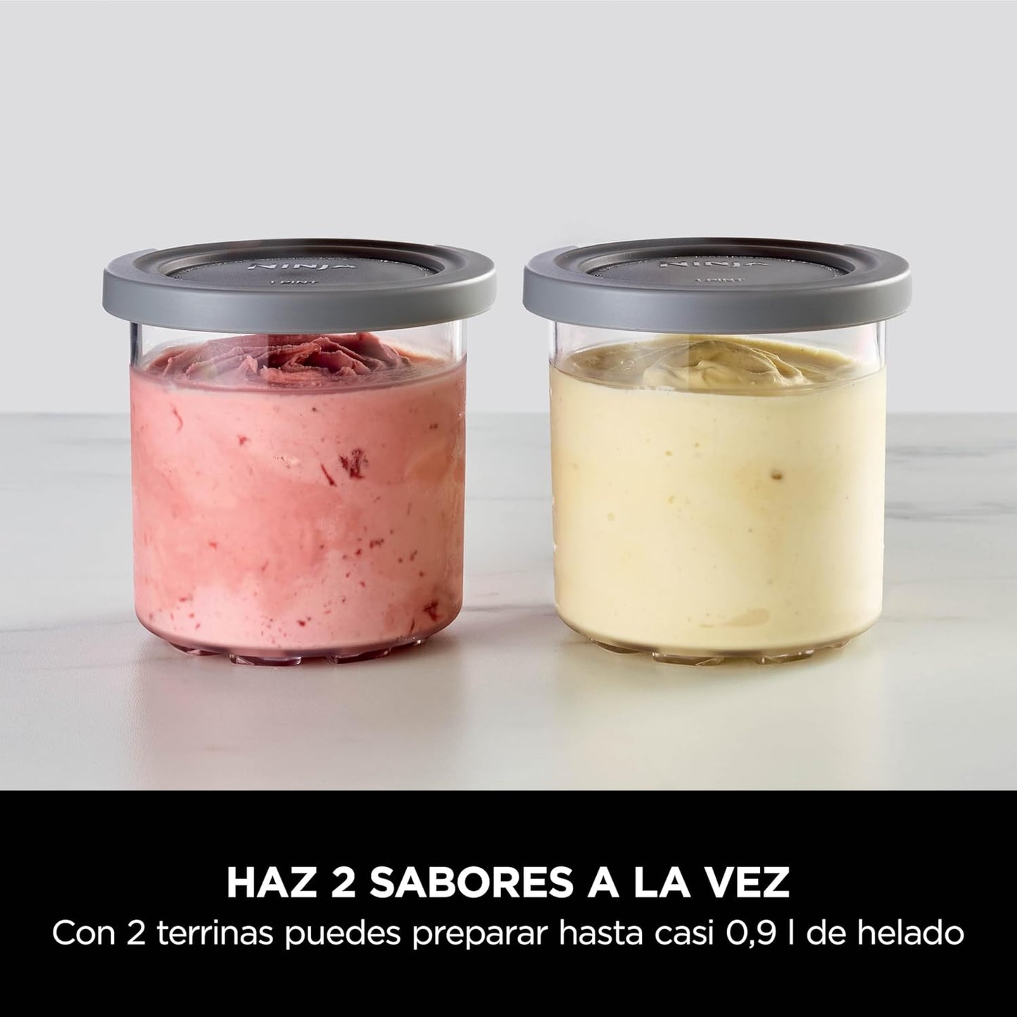 Heladera Multifunción 1,4L – Máquina para Helado, Gelato, Sorbete, Smoothies y Batidos con 7 Programas