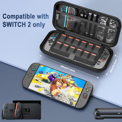 Funda Protectora para Consola Portátil – Estuche de Gran Capacidad con Carcasa y Protección para Mandos